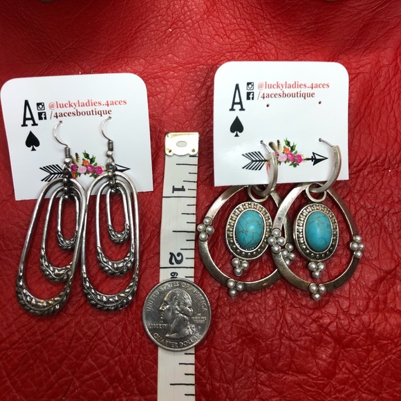 ♾ Western Style Assorted Fashion Jewelry Earrings - Picture 1 of 2